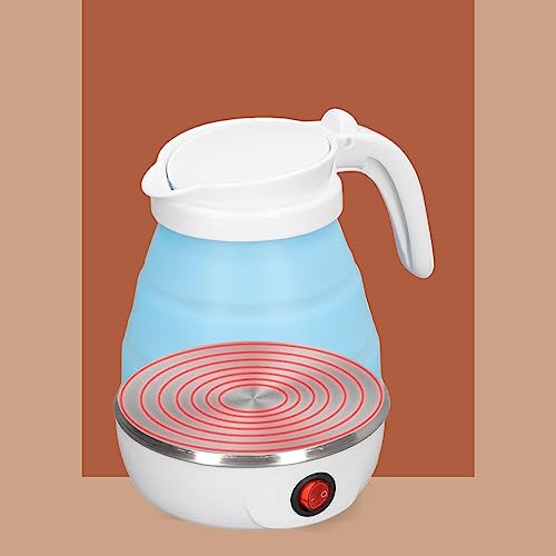 Hervidor eléctrico plegable portátil 0.6L 400W azul miniatura 7