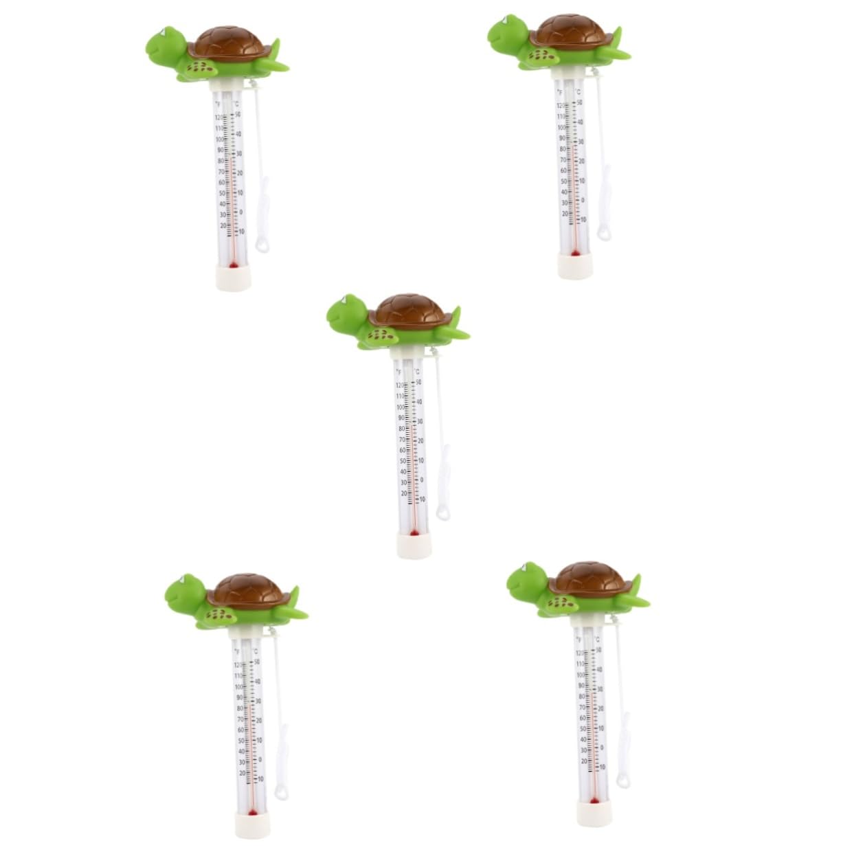 POPETPOP 5pièces Thermomètre Flottant De Température Pour Piscine Et Spa Lecture Précise Pour Aquariums Et Ponds Et Pratique