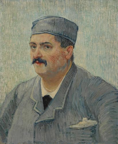 Impression d'art Van Gogh Portrait d'Etienne Lucien affiche déco murale toile 60x90cm