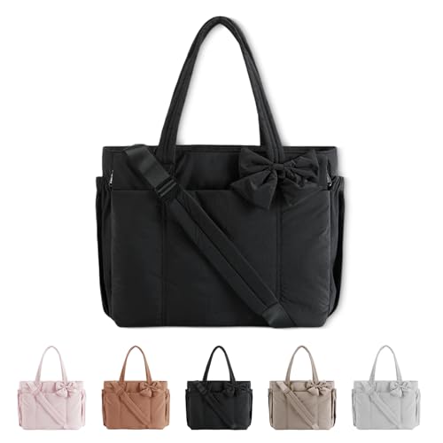 Crush Bow Tote Bag For Women, Crush Bow Tote Bag, Stylish Suitable, for Women Work Gym Grocery Travel