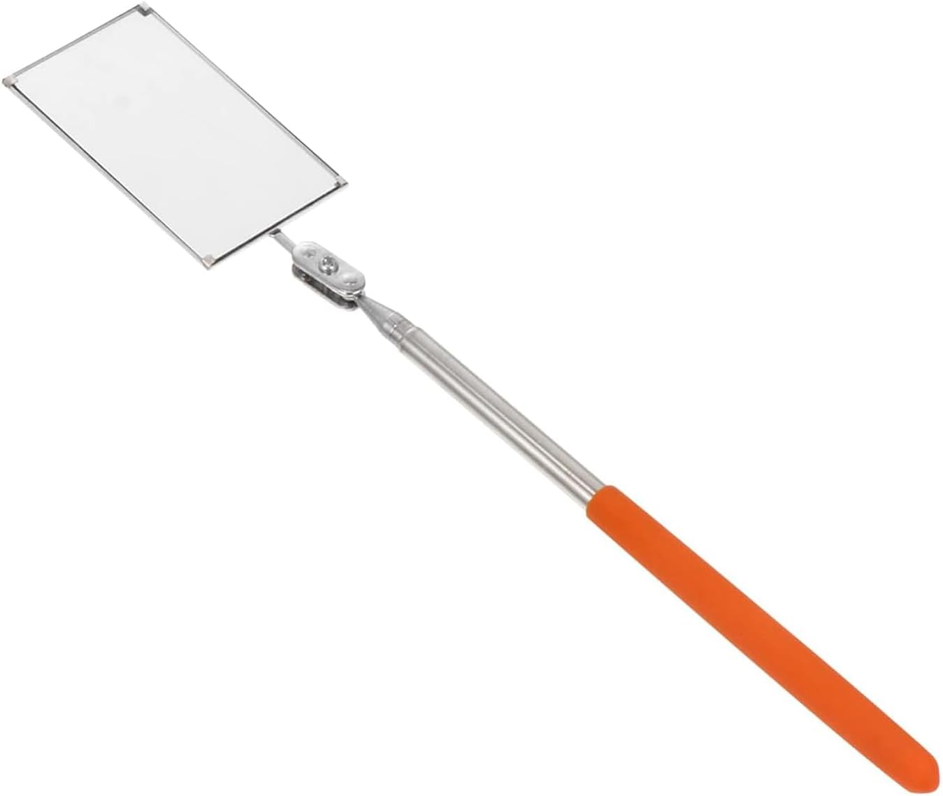 Specchietto Telescopico KLLJ Per Ispezione - Estensibile 600mm, Specchio 50mm Rotante 360&deg;, Acciaio