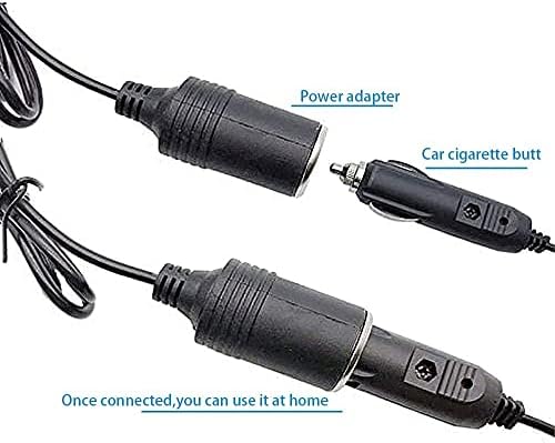 BSWL Car Plug Adapter Car Cigarette Lighter Socket Voltage Converter Power Adapter 100V-240V to 12V 2A Car Converter Household Cigarette Lighter UK Plug