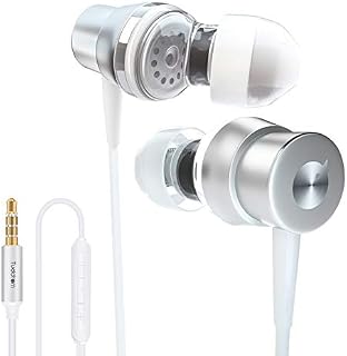 Tuddrom in-Ear Headphones, Wired Earbuds with Microphone and Remote, Hi-Res Stereo Extra Bass