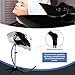 Portable Shampoo Bowl, Height & Angle Adjustable Hair Washing Sink with Drain Hose, Standing Salon Deep Shampoo Basin for Hairstylist and Home Services