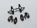 Kyosho Knuckle & Hub Carrier (7 Degree &10 Degree) ZX-6/ ZX-5 LA371