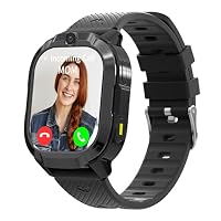 4G Kids Smart Watch with GPS Tracker & Phone Call for Age 5-12