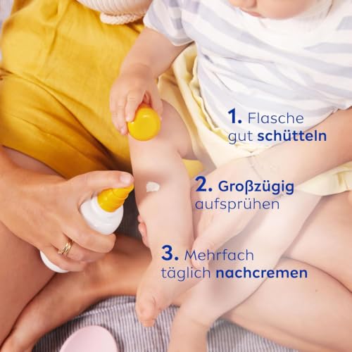 NIVEA SUN Babies & Kids Sensitiv Schutz Sonnenspray LSF 50+ (200 ml), extra wasserfestes Sonnencreme Spray für Kinder… – Ansicht 6