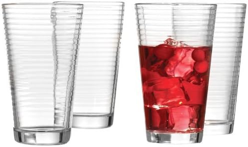 Style SetterUptown Glasses, Set of 4