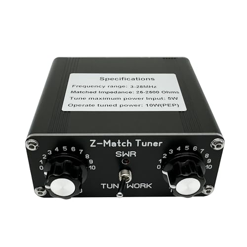 QRP Z-Match Manual Antenna Tuner 3-28 MHz for HAM Radio