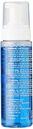 Coconut Oil And Shea Wrap Me Foaming Curl Mousse By Lotta Body, Creates Soft Wraps, Hair Mousse For Curly Hair, Defines Curls, Anti Frizz, 7 Fl Oz #TOP1