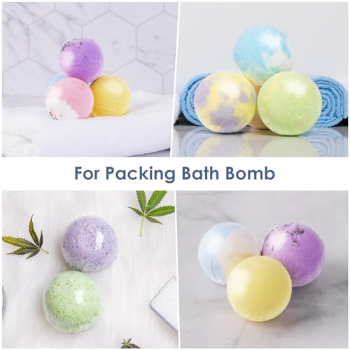 300 Stück Schrumpffolie Taschen(10 x 15cm) PVC Klar Schrumpffolie Beutel, Schrumpfen Taschen, Shrink Wrap Taschen für handgemachte Seife, Badebomben und DIY-Kunsthandwerk