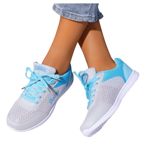 Bowling Shoes Women,Orthopedic Bowling Shoes for Women,Breathable Lightweight Sneakers,Comfortable Soft Soles Light-Weight Mesh Athletic Slip on Sneakers,Women's Casual Orthopedic Walking Flats4