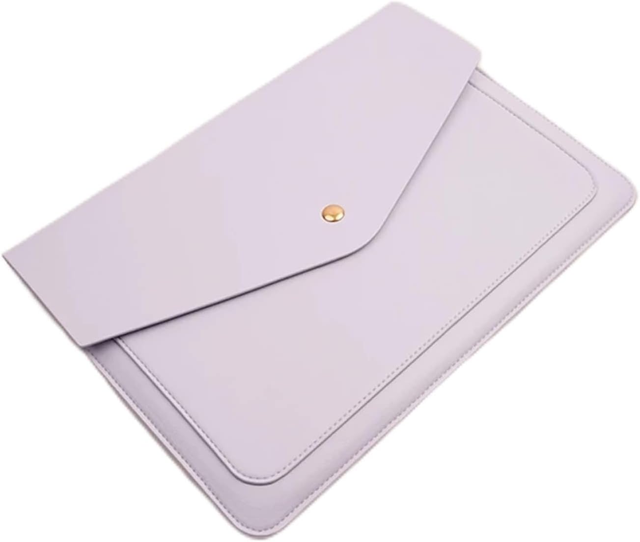 Laptop Sleeve for Pro Air 13/15/16 PU Leather Computer Bag Business Casual(D,New 13.3 Macbook Air)