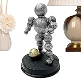 Art sportif résistant : cette sculpture sportive dispose d'une construction en résine haute résistance qui résiste à l'usure et à la décoloration au fil du temps, offrant une longévité et une fiabilité exceptionnelles dans des conditions variées. Complétée par une base antidérapante élargie, elle améliore la sécurité lors du placement dans des environnements actifs ou décoratifs, tels que les gymnases, les jardins ou les salons, assurant un aspect impeccable et durable.