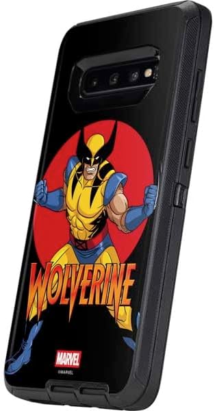Skinit Decal Phone Skin Compatible with OtterBox Defender Galaxy S10 - Officially Licensed Marvel X-Men Wolverine Design