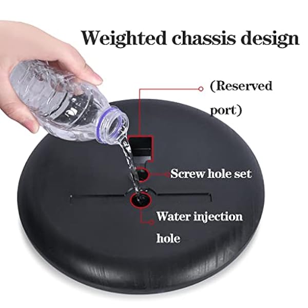 Verstelbare Poster Stand Holder,Advertising Business Menu Sign Holder for Floor Standing,Pedestal Floor Standing Sign Holder,Vertical and Horizontal View Sign Displayed (Color