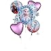 Mayflower Products Anagram Frozen 2 Foil Balloon Bouquet, Medium, Multicolor
