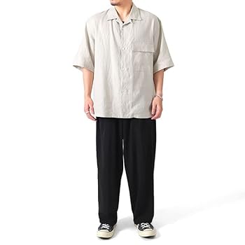 still by hand リネンシャツ 黒 半袖 SH05222 サイズ48 Amazon.co.jp: [STILL BY HAND] スティルバイハンド オープン