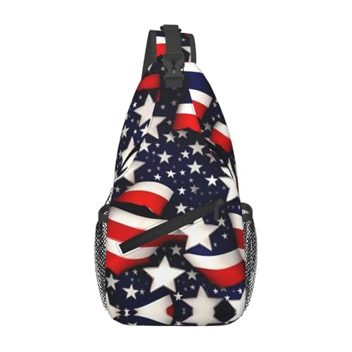Mochila bandolera deportiva unisex negra para senderismo miniatura 1