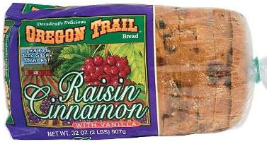 Oregon Trail Bread, Raisin Cinnamon w/ Vanilla 32 oz. A1