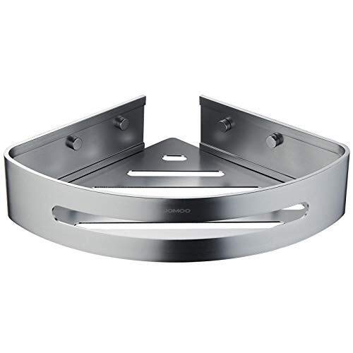 Organisateur de douche d'angle pour résoudre le manque de place, rack mural avec perforation