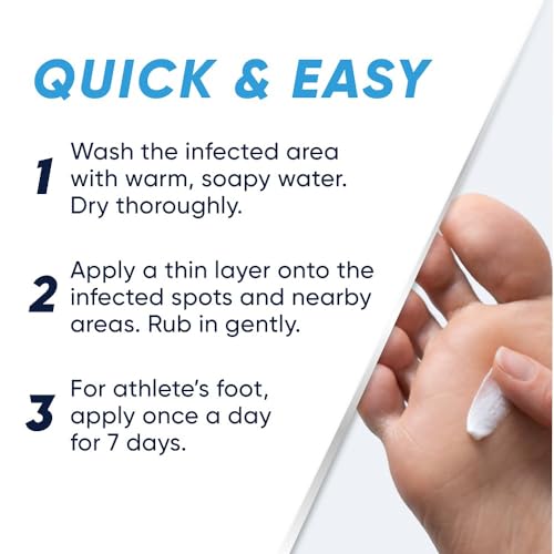 Lamisil AT 1% Athletes Foot Treatment Cream for Treatment of Foot Fungus, 15 g - Image 5