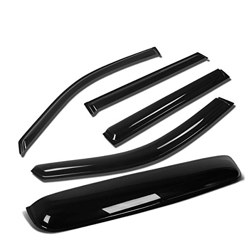 Auto Dynasty Window Deflectors and Sunroof Visor Set #TOP28