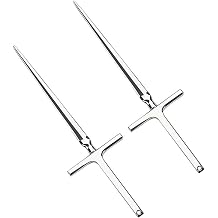 BANCHELLE Letter Opener Envelope Slitter Envelope Opener Silver, 9.06 2.68 0.28 inches, 2 PCS