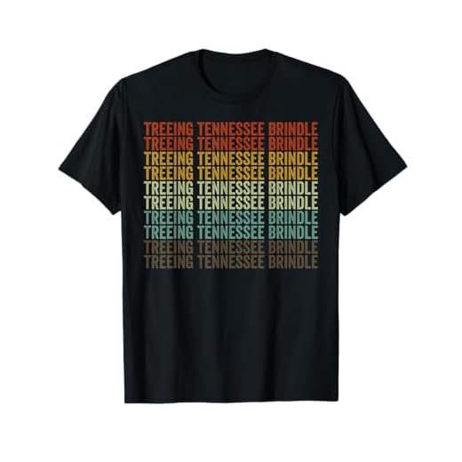 Treeing Tennessee Brindle Retro T-Shirt