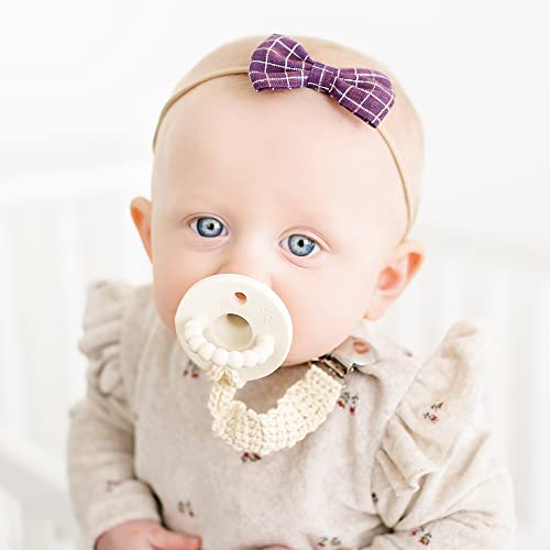 Image of Ryan & Rose Cutie PAT Pacifier Teether (Stage 2, Ivory)