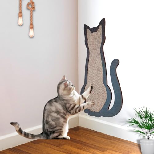 Arranhador De Parede Para Gatos Em Mdf Desgaste de Unhas E Antiestresse