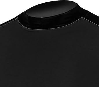 DGKaxiyaHM Muscle T-Shirts Neck Mask Short Sleeve Casual Workout Shirts Slim Fit