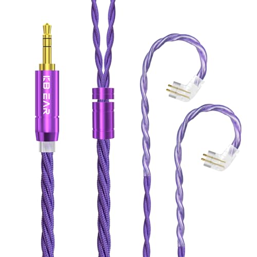 �yKBEAR ST19�z���P�[�u�� QDC 3.5mm Yinyoo 5N�P������ �P�[�u�� 3.5mm�C���z���A�b�v�O���[�h�P�[�u�� �C���t�H�������P�[�u�� ZS12 PRO X/castor/ZSN-PRO-X/ZSTX/ZSN/ZS10/ZS10-P