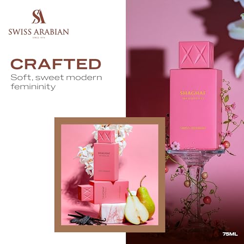 Swiss Arabian Swiss arabian shaghaf oud nectar blush eau de parfum 75ml Swiss Arabian Swiss arabian shaghaf oud nectar blush eau de parfum 75ml