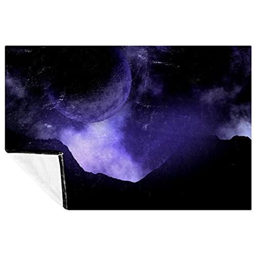 Couverture chaude Planet Spack Prints 150x100 cm : douceur apaisante anti-froid