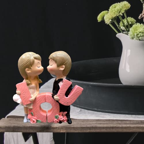 Image of AUGEN Polyresin Love Idol Statue Showpiece for Home Decor Decoration and Gifting (7532-C8, 15cm)
