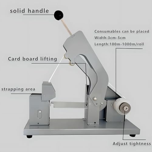 Máquina de atado de verduras compacta con tensión ajustable para comercios 6