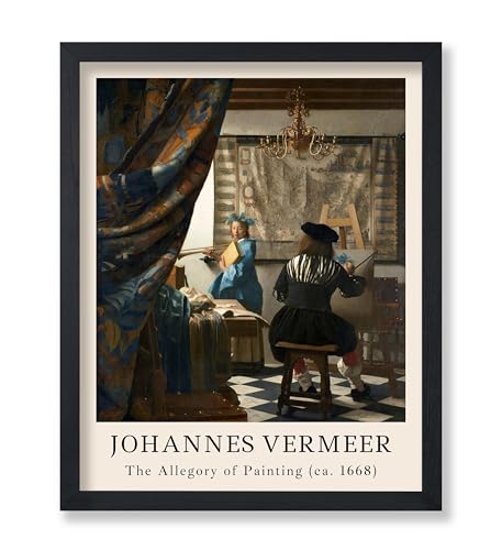 Poster Master Vintage The Art of Painting Print - Retro