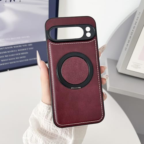 For Google Pixel 7 Pro �p �P�[�X MagSafe�Ή� 360°��]�X�^���h �c�����Ή� ���U�[ �ϏՌ� �O�[�O���s�N�Z��7 Pro �J�o�[ �����O �}�O�l�b�g���� ���C�����X�[�d�Ή� ���^ ���y�� �����₷�� ������ ������� �}�O