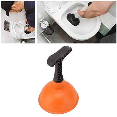 Image of Mini Plunger, Multipurpose Nonslip Handle, Ergonomic Design, Small Bathroom Toilet Cup Plunger for Bathtub (Type C)