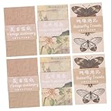 Papier de fond : les feuilles de papier de scrapbooking ajouteront de l'art et de la couleur à tout ce que vous décorez, facile à utiliser pour le bricolage, papier vintage