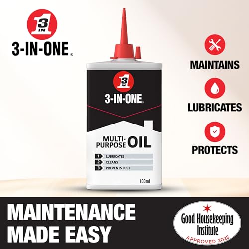 3-IN-ONE Multi Purpose Drip Oil – precision drip application, cleans, lubricates, and prevents rust, stops squeaks (12x 100ml) - Image 3