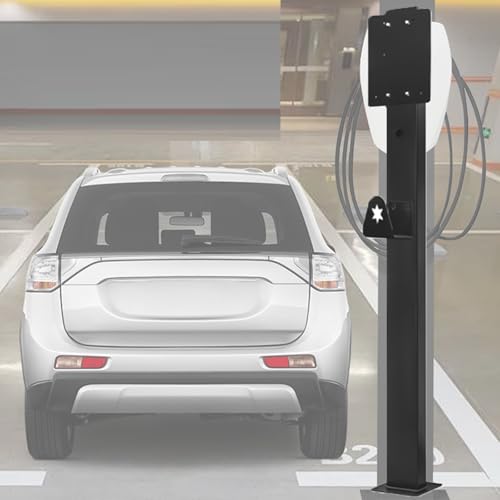 Borne de recharge extérieure pour véhicules électriques Noir-A support durable