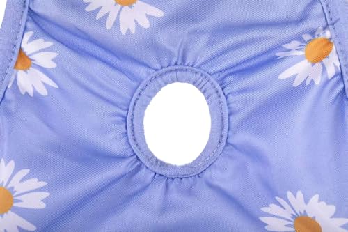 BePetMia Waschbare Windeln für Hunde, Wiederverwendbare Hundewindeln, Umweltfreundliche Damenbinden Höschen, Hygiene-Unterhose für Hunde in Hitze (XS: 20-35cm, Blau)