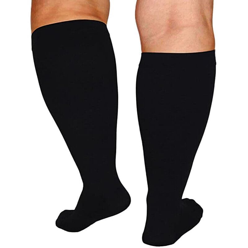 Listado de Medias de Compresion Walmart Top 5. 43 UNIVERSOENLÍNEA.COM | Calcetas Compresión Tallas Extra Medias Altas Talla Grande Mejora Circulacion Varices Calcetas Deportivas Alivian Dolor hinchazón (MX/US, Alfa, XX-Grande,...