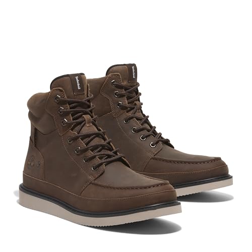 Timberland Timberland Men's Newmarket Mid Lace Up Boot, Dark Brown Full Grain, 13 Medium