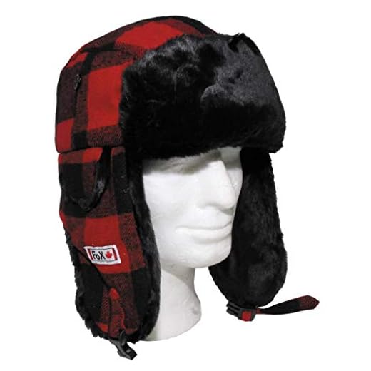 Fox Outdoor Fuchs Fliegermütze-10033I Fliegermütze Rot L