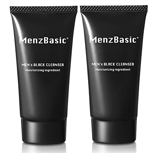 メンズベーシック ブラッククレンザー 3way洗顔料 クレンジング 角質ケア 美容パック 炭クレンジング 70g 2個セット
