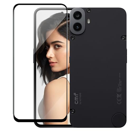 Image of SPAZY CASE CMF Phone 1 Tempered Glass | 9H Full HD, Full Edge Protection, Shatterproof, Anti Scratch Screen Guard for CMF Phone 1