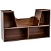 Amazon Basics Kids 4-Cube Bookcase With Reading Nook and 6 Shelves for Storage, Espresso, 11.8